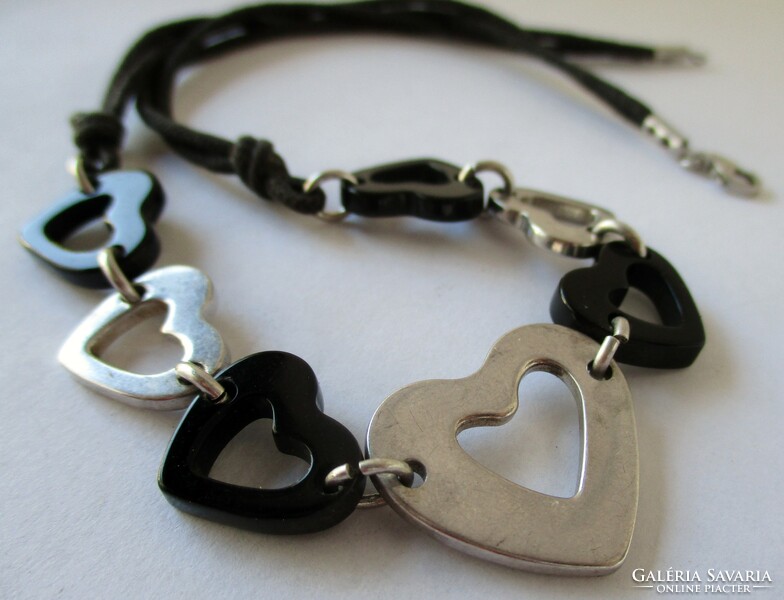 Beautiful silver heart necklaces