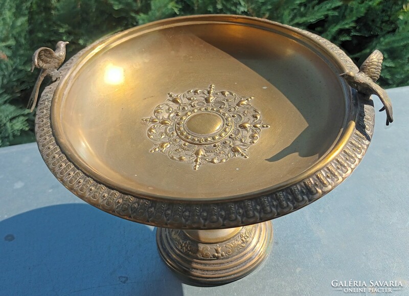 Biedermeier pedestal fruit bowl - centerpiece