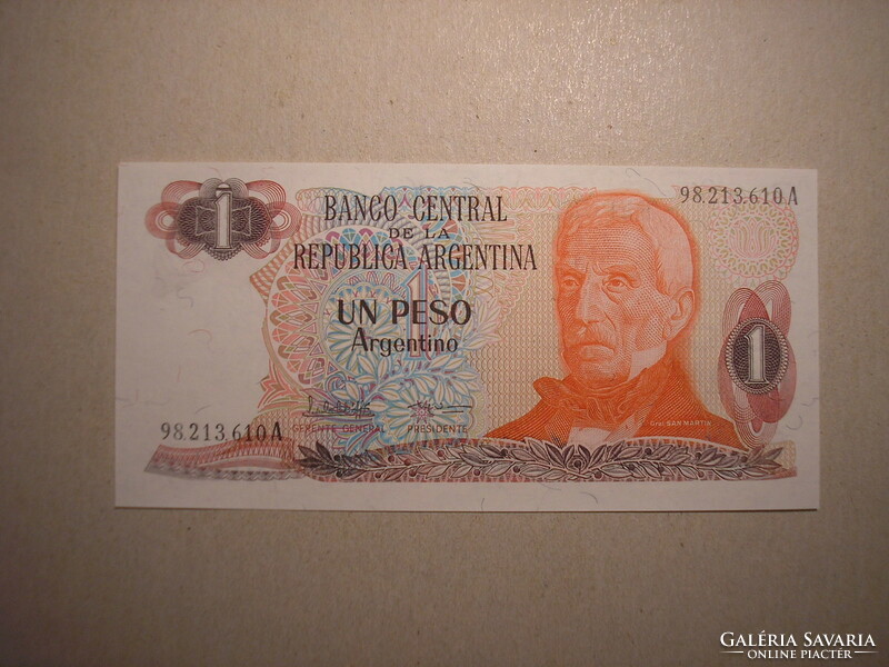 Argentína-1 Peso 1983 UNC