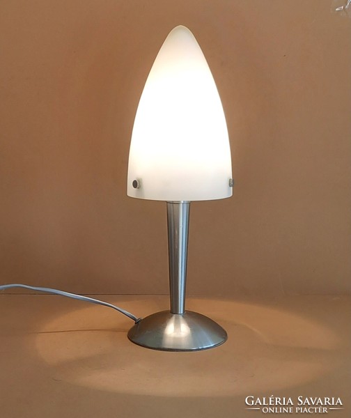 Glass mushroom design lamp negotiable art deco