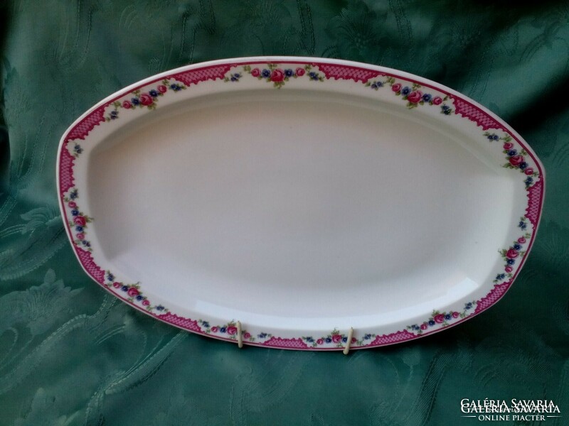 Porcelain large bowl, plate