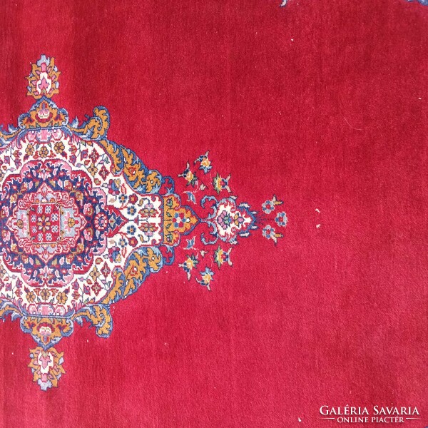 Kirman Iranian hand-knotted carpet is negotiable