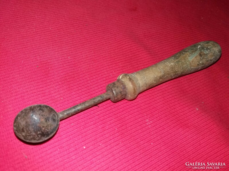 Antique colander, colander, fruit / vegetable scoop as shown in the pictures