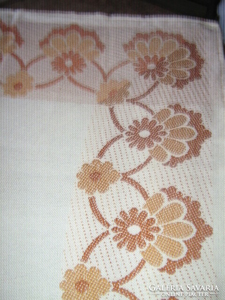Beautiful elegant woven tablecloth