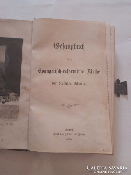 Gefangbuch Ewangelisch-Reformirte Kirche 1890