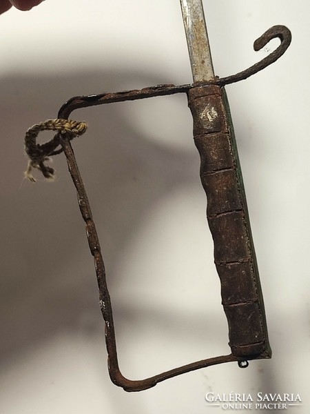 A children's sword with a wooden handle