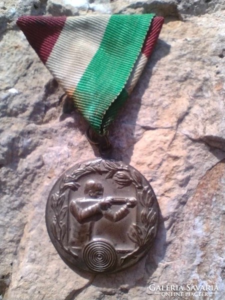 Horthy-era marksmanship medal - orig. Sálagon-ludvig bp