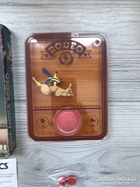 Retro tomy aqua antics: rodeo water toy new open box