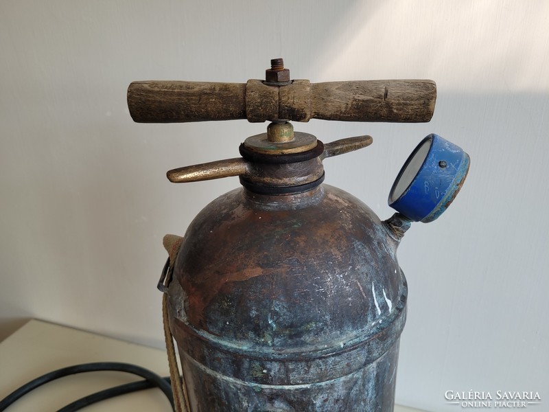 Old vintage copper copper back sprayer