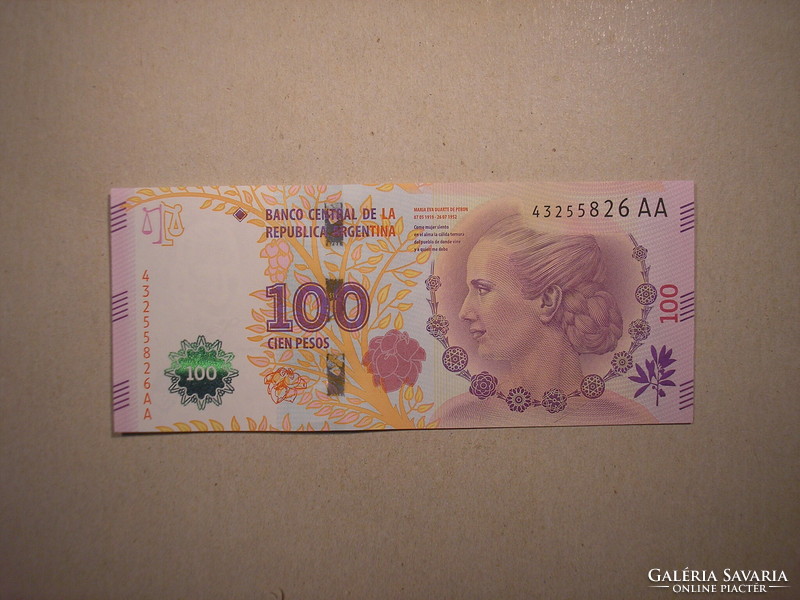 Argentína-100 Pesos emlékkiadás 2012 UNC