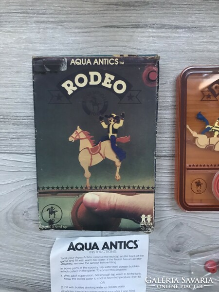Retró Tomy AQUA ANTICS: Rodeo vízi játék Új nyitott doboz