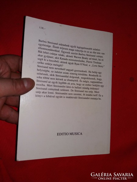 1990. Iván Bradányi: Barbra Streisand biography book editio musica