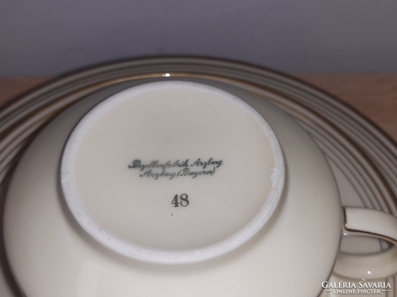 Arzberg porcelain breakfast set (1930-1947) art deco