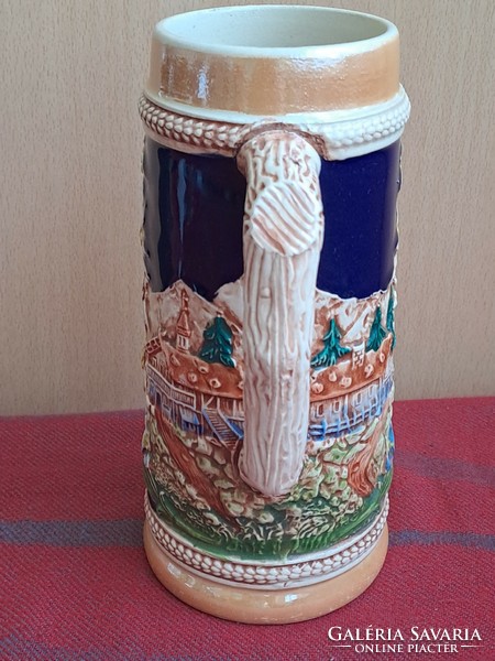 German beer mug, hand painted, flawless!