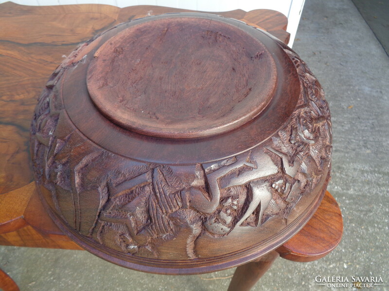 African wooden bowl