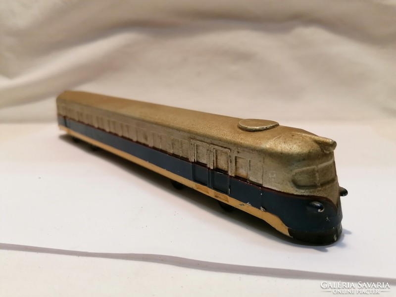 M. Táncsics fém minta vonat makett, 24,5 cm