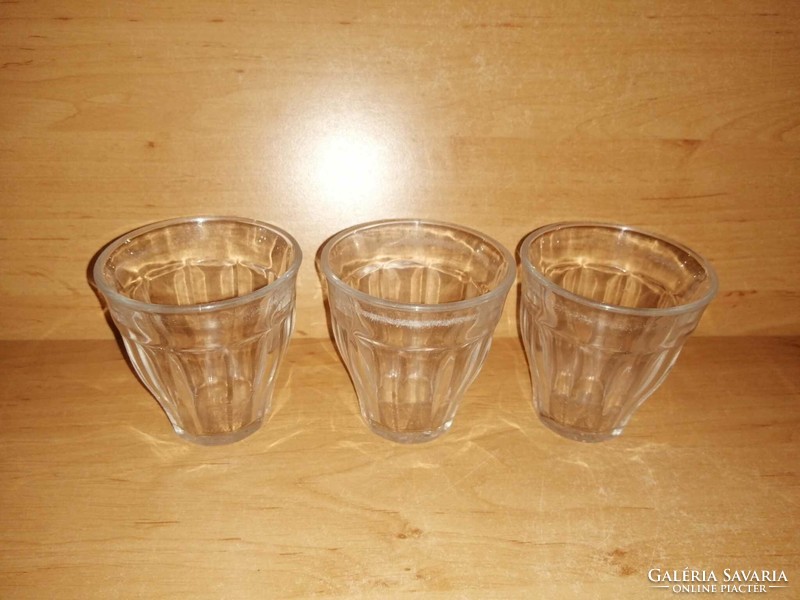 Retro marked coffee coffee glass cup st. Msz - 3 pieces in one