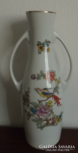 Raven House vase - with a phoenix pattern