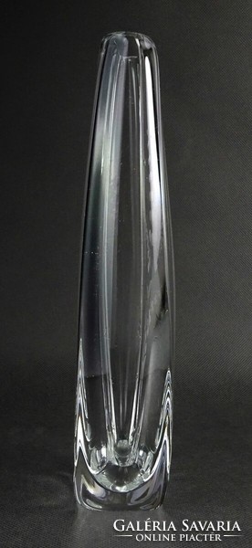 1O235 lily of the valley decorative blown glass vase 25 cm