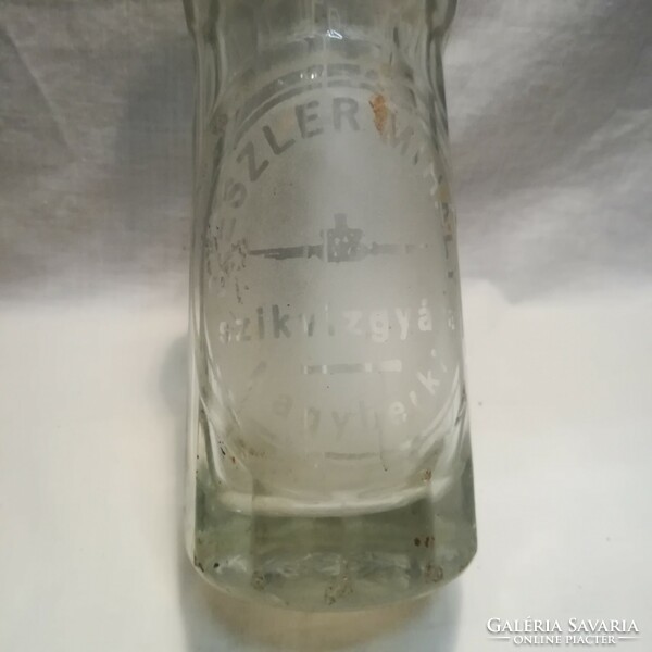 Gieszler mihály sikvíz factory Nagyberk soda bottle