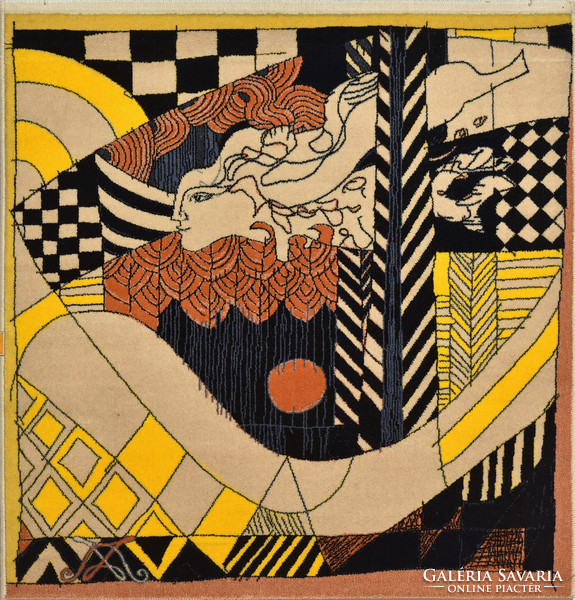 Tapestry designed by Endre Szasz - balaton