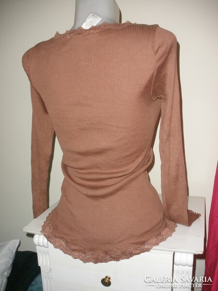 Rosemunde vékony pulóver selyem - tartalmú