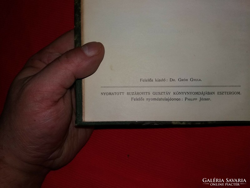 1939.Antik tankönyv Dr.Gróh Gyula:Általános kémia képek szerint Buzárovits Esztergom