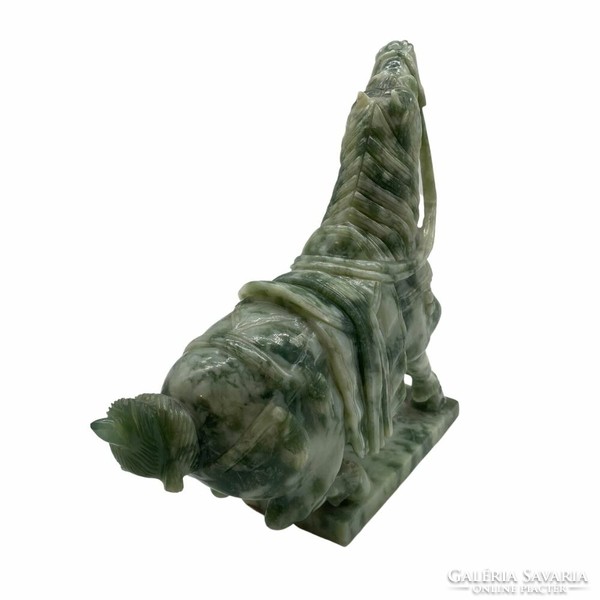 Jade Equestrian Statue - m1347