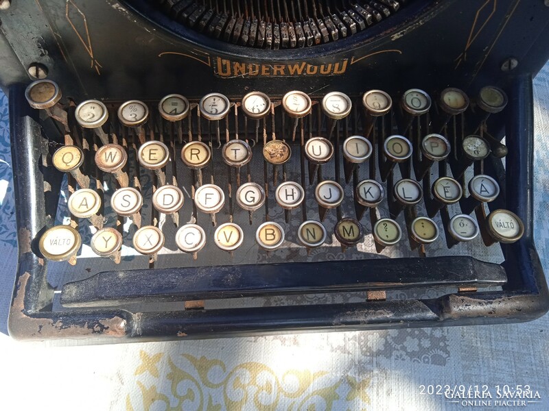 Underwood antique typewriter