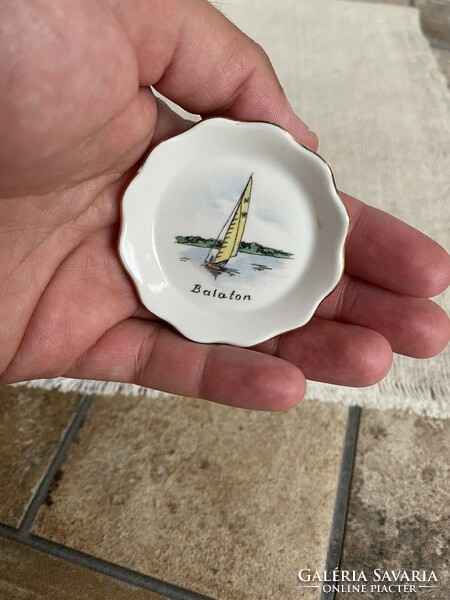 Balaton balatonos aquincum souvenir ring holder nostalgia piece memory bowls