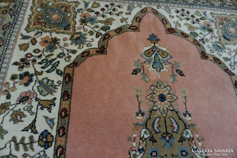 Very rare Tabriz carpet 195x140 cm on a wool-cotton base