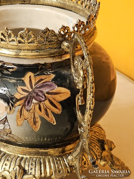 Old satsuma vase