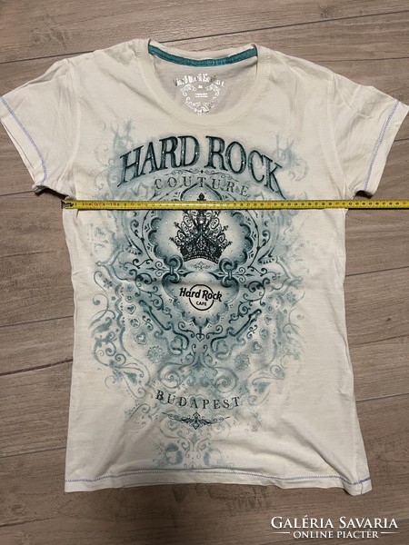 Hard Rock cafe női fehér köves póló