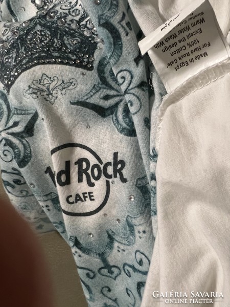 Hard rock cafe women's white stone t-shirt