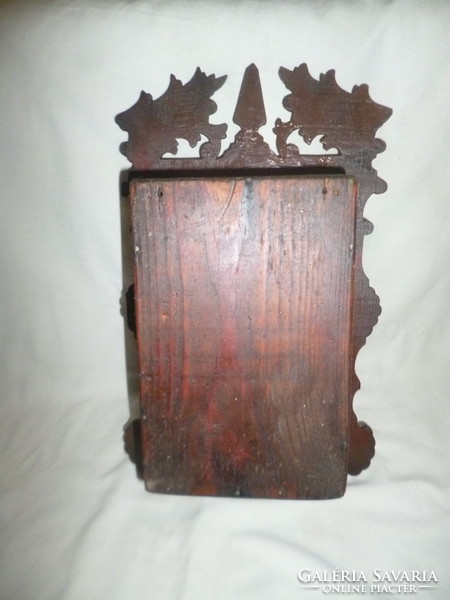 Antique carved wooden wall teak