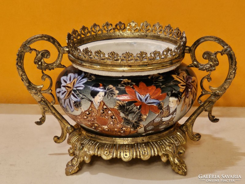 Old satsuma vase