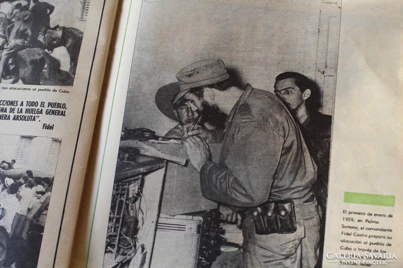 Cuban Revolution 20th Anniversary commemorative issue fidel castro che guevara