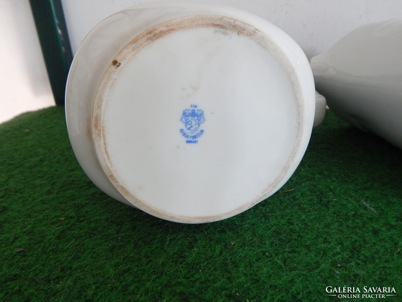 Old lowland porcelain pourer 3 pcs for sale! Height, 16 cm, number 1.