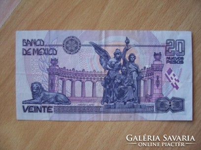 Mexico 20 pesos 1994 juarez