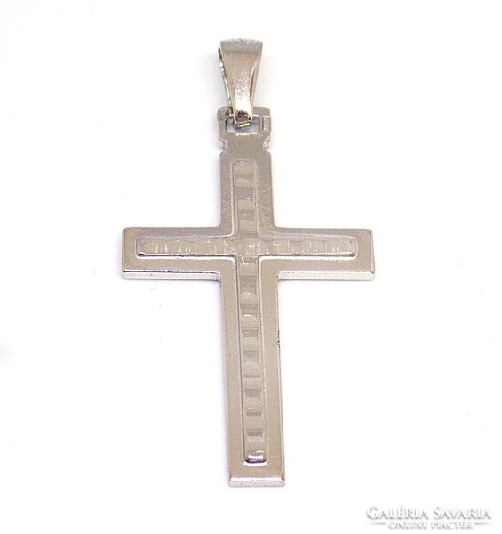 Silver cross pendant (zal-ag105153)