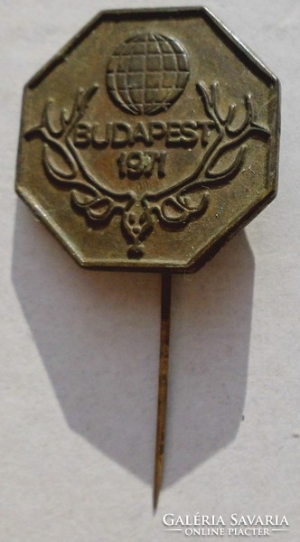 World Hunting Exhibition 1971 badge
