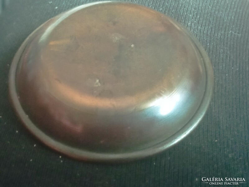 Rare orion tv radio labeled copper bowl