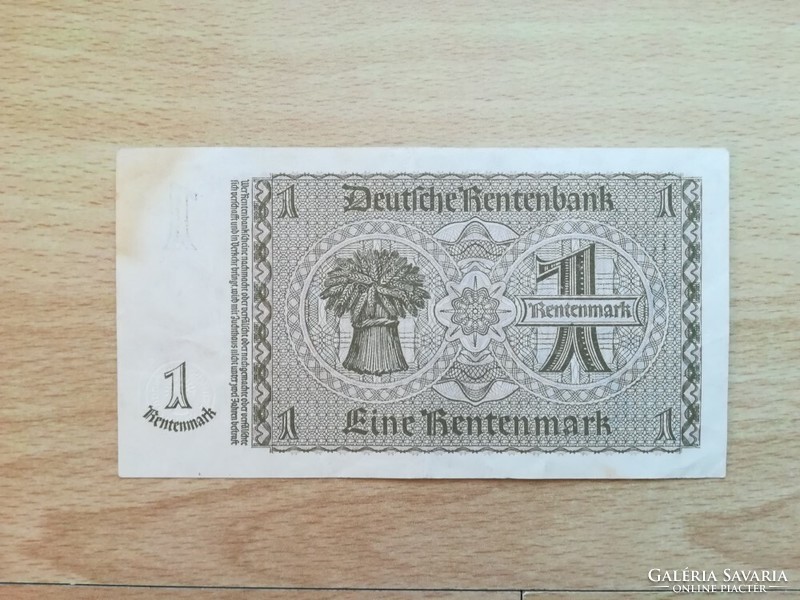 Germany 1 rentenmark 1937