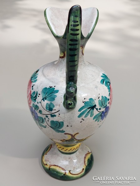 Italian antique ceramic vase