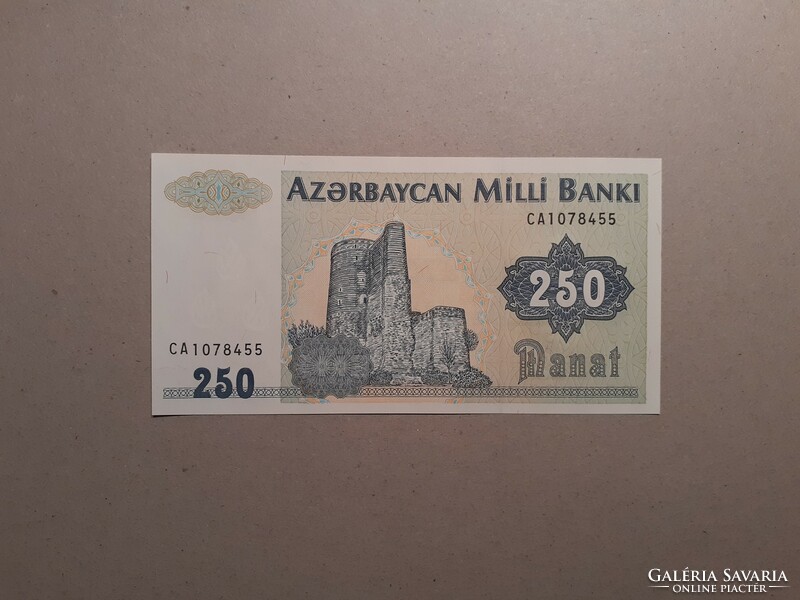 Azerbaijan-250 manat 1992 unc
