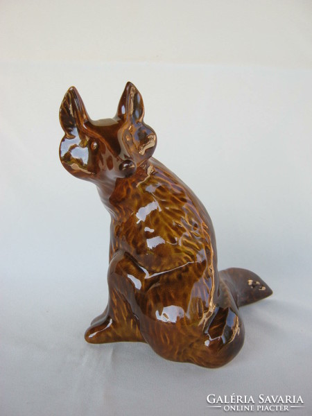 Ceramic fox