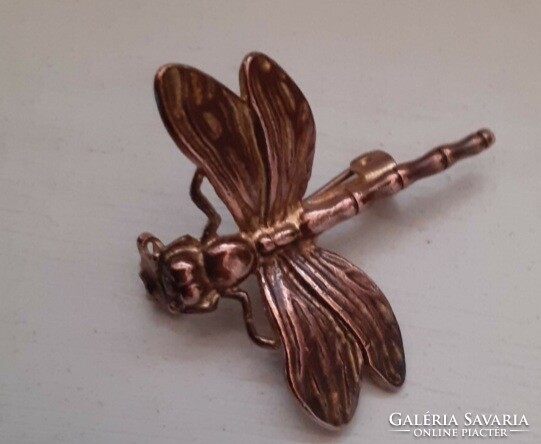 Old dragonfly brooch in good condition