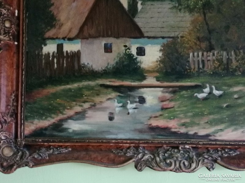 Old oil painting