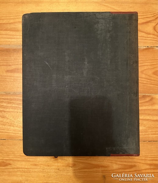 Régi főkönyv viaszpecséttel 1905
