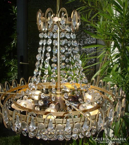 Crystal chandelier 6-burner crystal chandelier
